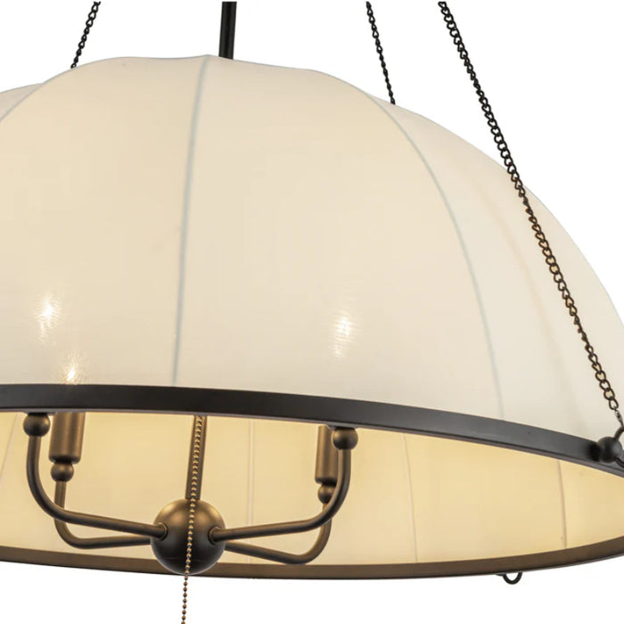 Alora Mood CH661433 Crosby 4-lt 33" Chandelier - Matte Black