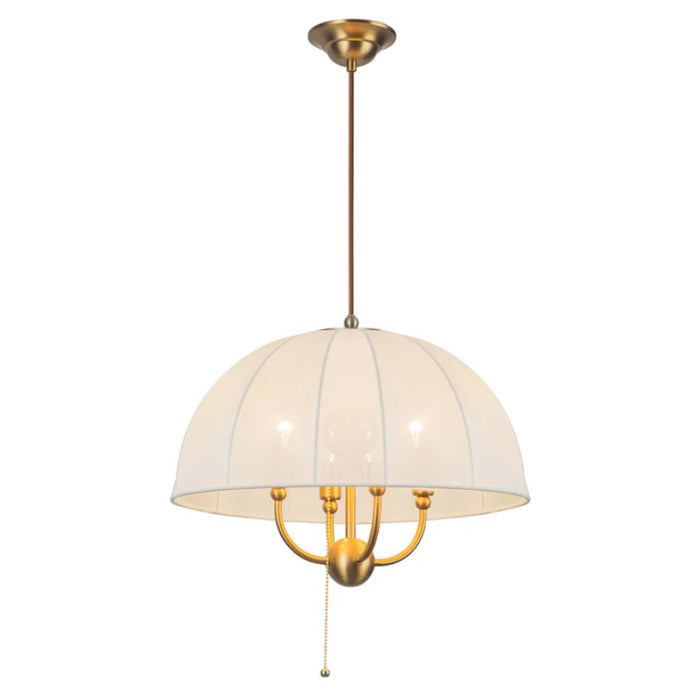 Alora Mood PD661418 Crosby 4-lt 18" Pendant - Brushed Gold