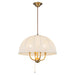 Alora Mood PD661418 Crosby 4-lt 18" Pendant - Brushed Gold