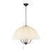 Alora Mood PD661424 Crosby 4-lt 24" Pendant - Matte Black