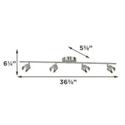AFX CRRF4450L30 CRRF Series Core 4-lt 36" LED Fixed Rail
