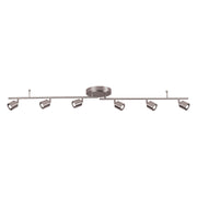 AFX CRRF6450L30 CRRF Series Core 6-lt 55" LED Fixed Rail - Brushed Nickel