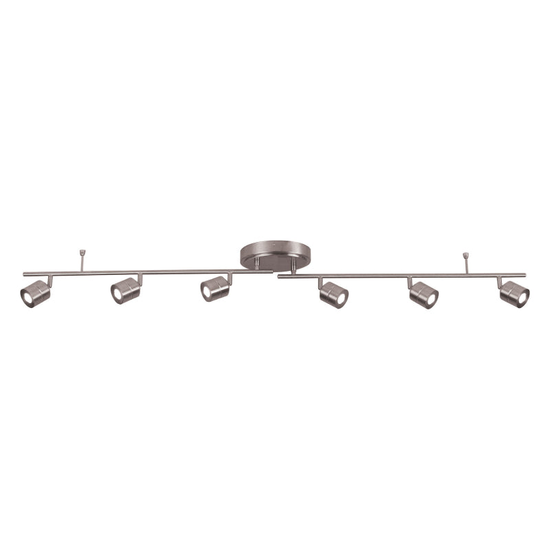 AFX CRRF6450L30 CRRF Series Core 6-lt 55" LED Fixed Rail - Brushed Nickel