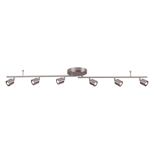 AFX CRRF6450L30 CRRF Series Core 6-lt 55" LED Fixed Rail - Brushed Nickel