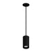 DMF C Series 4" LED Round Cylinder, 2' Stem Mount, 2000lm - Black