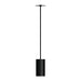 DMF C Series 4" LED Round Cylinder, 2' Stem Mount, 1500lm