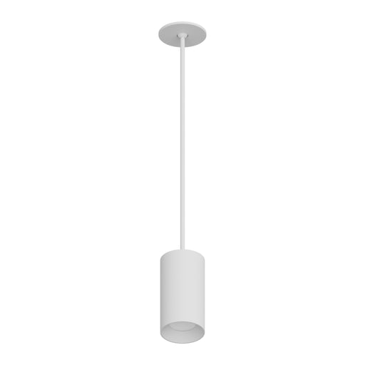 DMF C Series 4" LED Round Cylinder, 2' Stem Mount, 1500lm - White