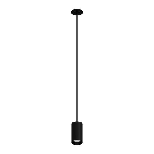 DMF C Series 4" LED Round Cylinder, 4' Stem Mount, 1500lm - Black