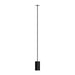 DMF C Series 4" LED Round Cylinder, 4' Stem Mount, 1500lm