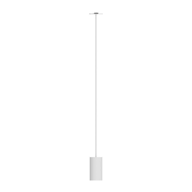 DMF C Series 4" LED Round Cylinder, 4' Stem Mount, 2000lm