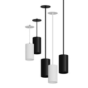 DMF C Series 4" LED Round Cylinder, 2' Stem Mount, 1500lm
