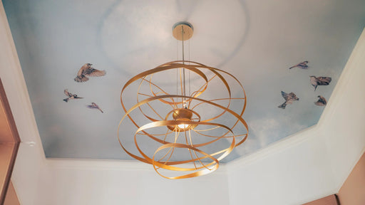 Corbett 216-43 Calligraphy 2-lt 34" LED Chandelier