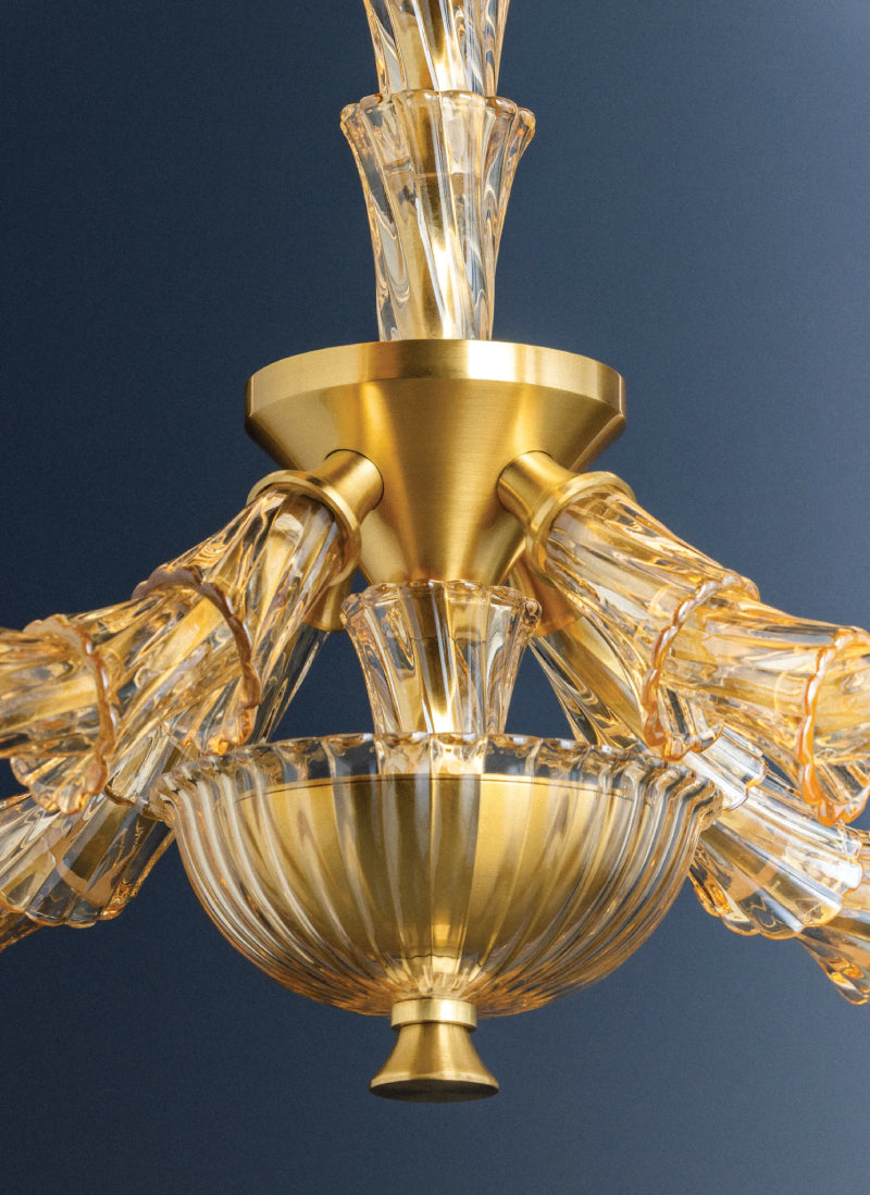 Hudson Valley 6844 Calumet 4-lt 26" Chandelier