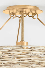 Troy C3318 Campo 1-lt 18" Semi Flush Mount