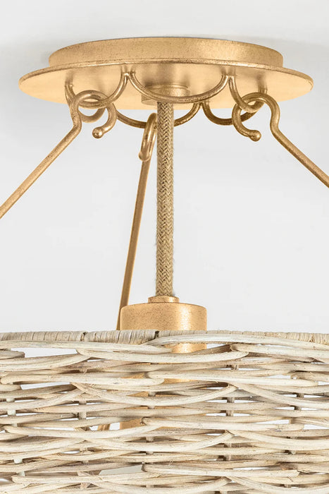 Troy C3318 Campo 1-lt 18" Semi Flush Mount