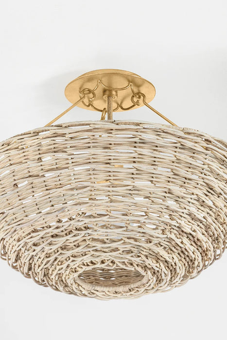 Troy C3318 Campo 1-lt 18" Semi Flush Mount