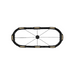 Hinkley 34107 Raffi 8-lt 52" LED Linear Chandelier - Carbon Black