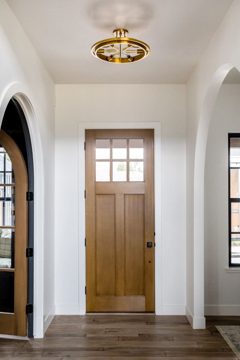Hudson Valley 2721 Chambers 6-lt 21" Semi Flush Mount