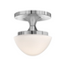 Hinkley 47811 Knox 1-lt 8" LED Semi-Flush Mount - Chrome