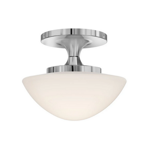 Hinkley 47813 Knox 1-lt 12" LED Semi-Flush Mount - Chrome