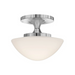 Hinkley 47813 Knox 1-lt 12" LED Semi-Flush Mount - Chrome