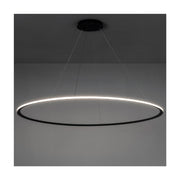 Bover Circular S/120/H 1-lt 48" LED Pendant, Outward Light-Black