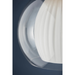Hudson Valley 7317 Clementon 1-lt 17" Pendant - Aged Brass
