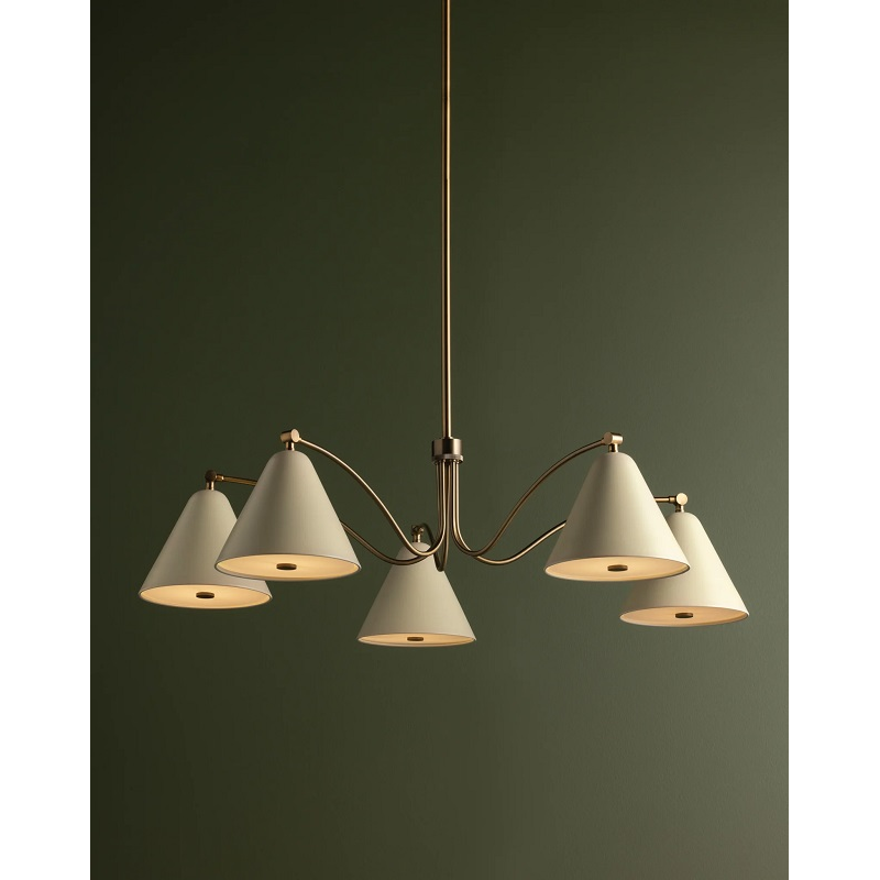 Troy F3542 Clive 5-lt 42" Chandelier