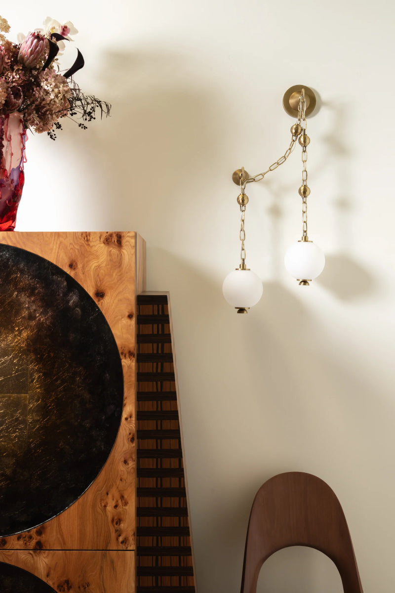 Corbett 557-02 Corda 2-lt 28" Tall LED Wall Sconce