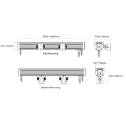 American Lighting CRSA-G4 Corsa 4-ft 40W LED Wall Washer, RGBW