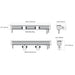 American Lighting CRSA-G4 Corsa 4-ft 40W LED Wall Washer, RGBW