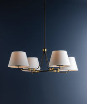 Hudson Valley 1064 Crown Heights 4-lt 46" Chandelier
