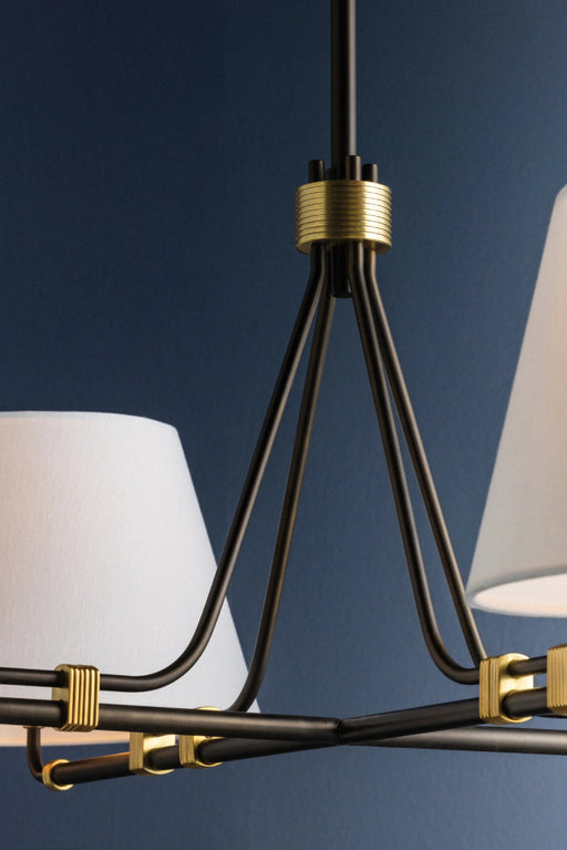 Hudson Valley 1064 Crown Heights 4-lt 46" Chandelier