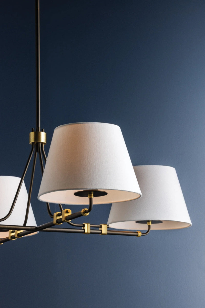 Hudson Valley 1064 Crown Heights 4-lt 46" Chandelier