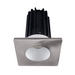 Lotus LED-2-S8W2 Designer 2" 8W LED Square Recessed Downlight, 60° Beam Angle - Alzak/Brushed Nickel