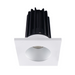 Lotus LED-2-S8W2 Designer 2" 8W LED Square Recessed Downlight, 60° Beam Angle - Alzak/White