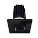 Lotus LED-2-S8W2 Designer 2" 8W LED Square Recessed Downlight, 60° Beam Angle - Black/Black
