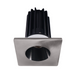 Lotus LED-2-S8W2 Designer 2" 8W LED Square Recessed Downlight, 60° Beam Angle - Black/Brushed Nickel