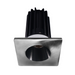 Lotus LED-2-S8W2 Designer 2" 8W LED Square Recessed Downlight, 60° Beam Angle - Black/Chrome