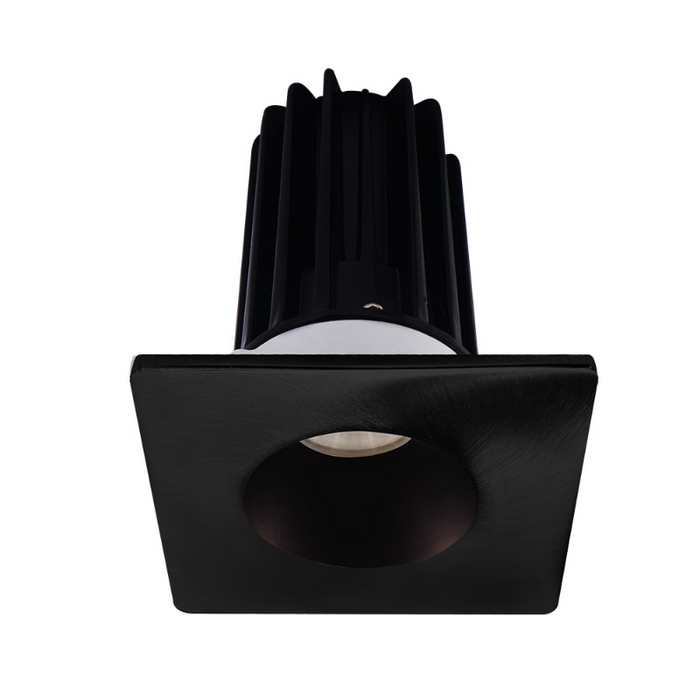 Lotus LED-2-S8W2 Designer 2" 8W LED Square Recessed Downlight, 60° Beam Angle - Bronze/Black