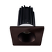 Lotus LED-2-S8W2 Designer 2" 8W LED Square Recessed Downlight, 60° Beam Angle - Bronze/Bronze