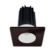 Lotus LED-2-S8W2 Designer 2" 8W LED Square Recessed Downlight, 60° Beam Angle - White/Bronze