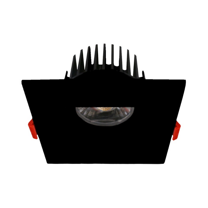 Lotus AD-LED-4-S15W 4" 15W LED Square Recessed Downlight, 5CCT Selectable - Black
