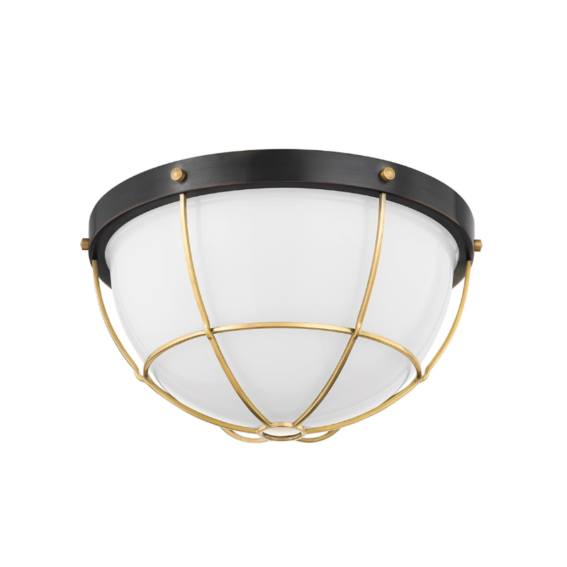 Hudson Valley MDS1501 Holkham 2-lt 13" Flush Mount