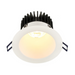 Lotus LD4R 4" 15W LED Round Deep Regressed Plenum Rated Downlight, 5CCT Selectable - White/White