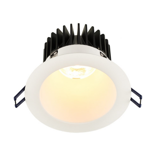 Lotus LD4R-HO 4" 18W LED Round Deep Regressed Plenum Rated Downlight, Dim To Warm 3000-2000K - White/White