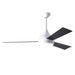 Matthews Fan Donaire 52" Outdoor Ceiling Fan with LED Light - Gloss White/Brushed Bronze