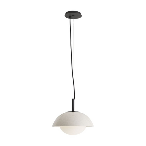 Arteriors GADPC01 Glaze 1-lt 12" Pendant - Blackened Steel