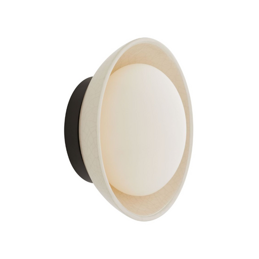 Arteriors GADWC01 Glaze 1-lt 8" Wall Sconce - Blackened Steel