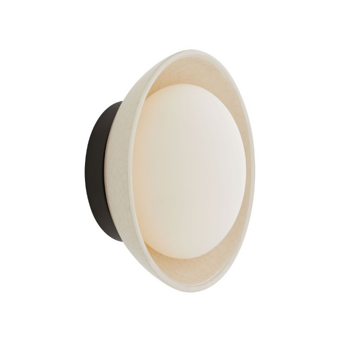 Arteriors GADWC01 Glaze 1-lt 8" Wall Sconce - Blackened Steel